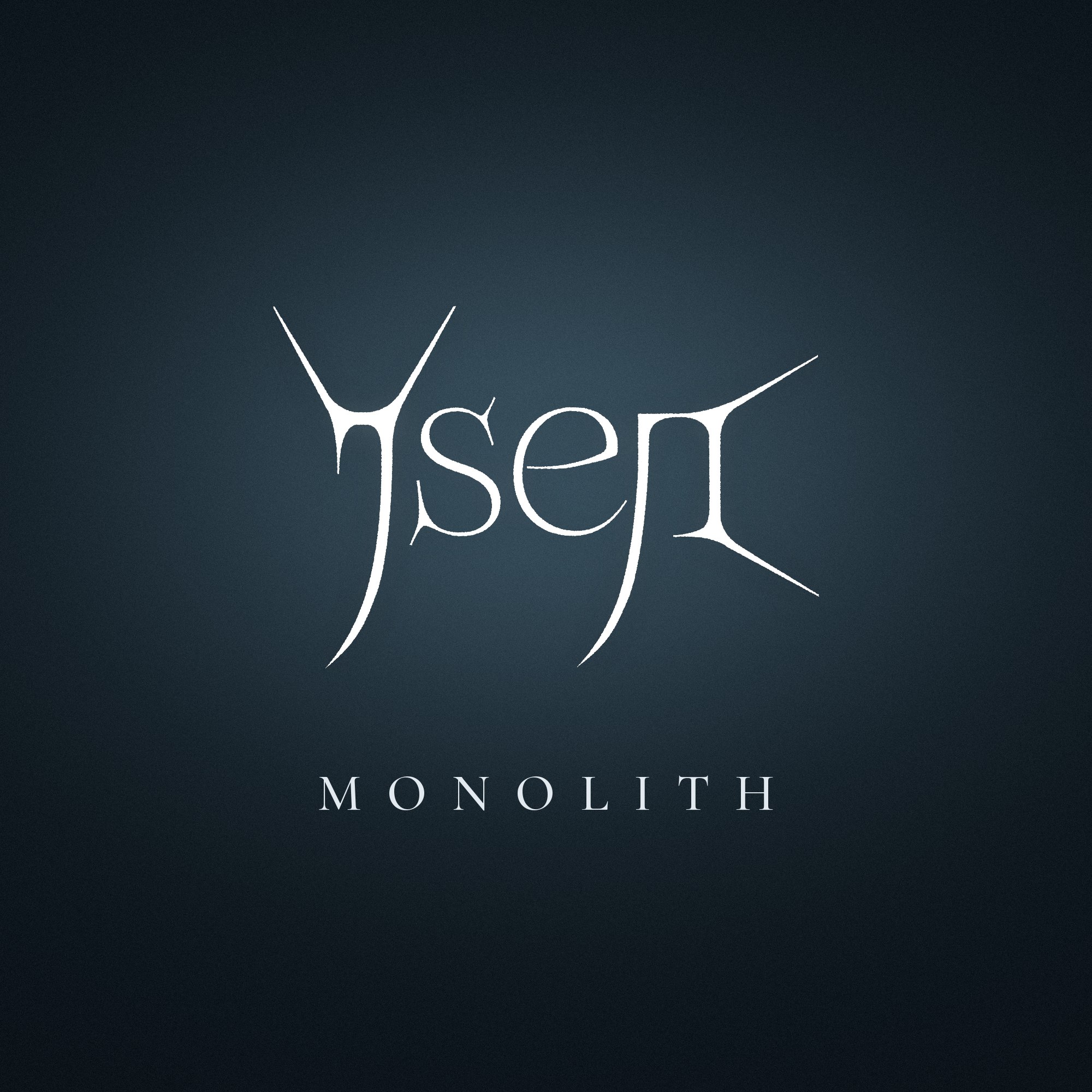 Single-Cover: YSEN-Logo, darunter Monolith